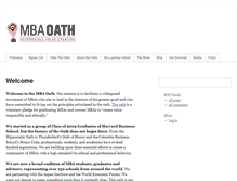 Tablet Screenshot of mbaoath.org